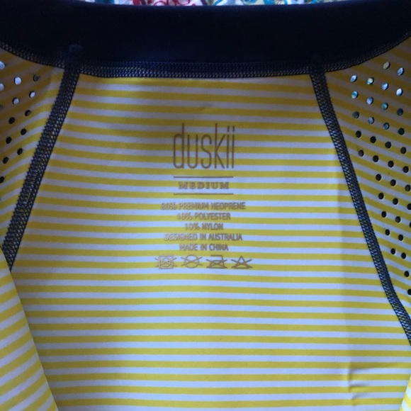 Duskii NEW 1mm Neoprene Surfsuit Swimsuit Ciara Blue M $285 - Picture 11 of 12